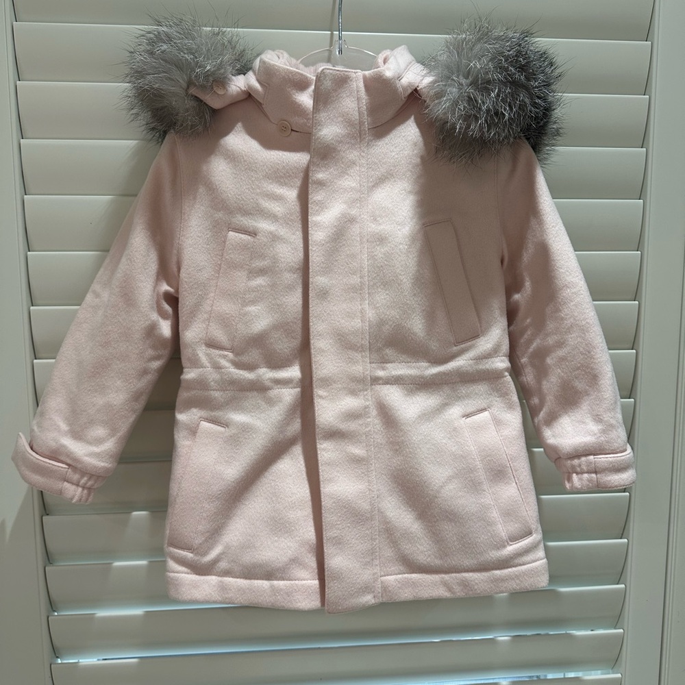 Loro Piana Pink Cashmere Icery Coat - Toddler size 2